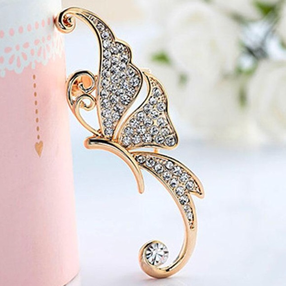 Butterfly Ear Cuff Crawler - Picture 2 of 3